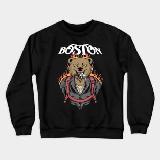 Boston bear Crewneck Sweatshirt